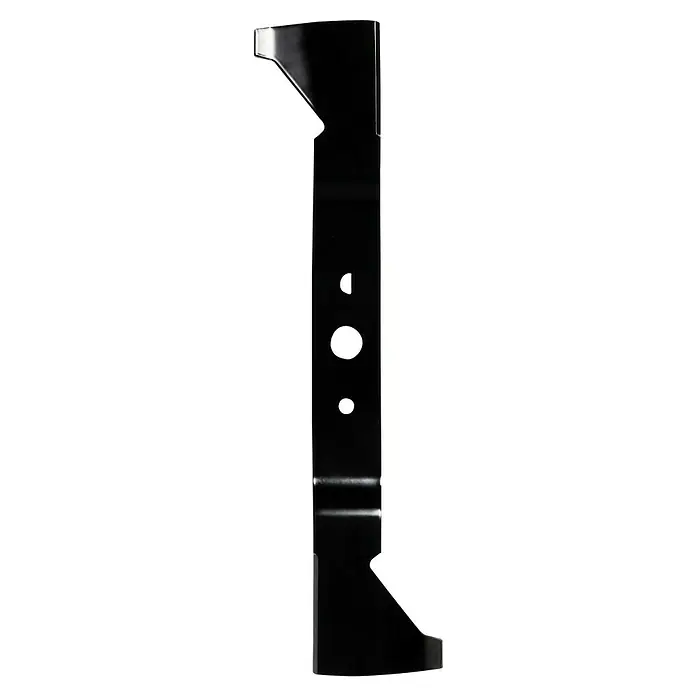 Einhell Ersatzmesser für Rasenmäher - Einhell Akku-Rasenmäher GE-CM 36/47 HW Li - Ein hochglanzpoliertes, schwarzes Rasenmähermesser. Perfekt für einen sauberen Schnitt und lange Haltbarkeit im Garten.