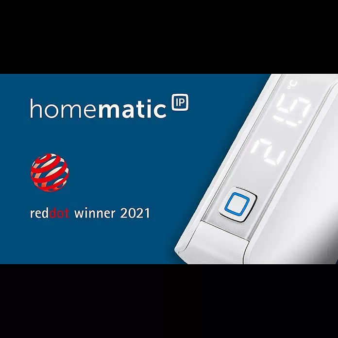 Homematic IP Heizkörper-Thermostat Evo HmIP-eTRV-E - Ventilanschluss: M30 x 1,5 mm, Batteriebetrieben, 94 x 53 x 55 mm, Weiß - Homematic IP | Heizkrperthermostat EVO | Die Evolution smarten Heizens