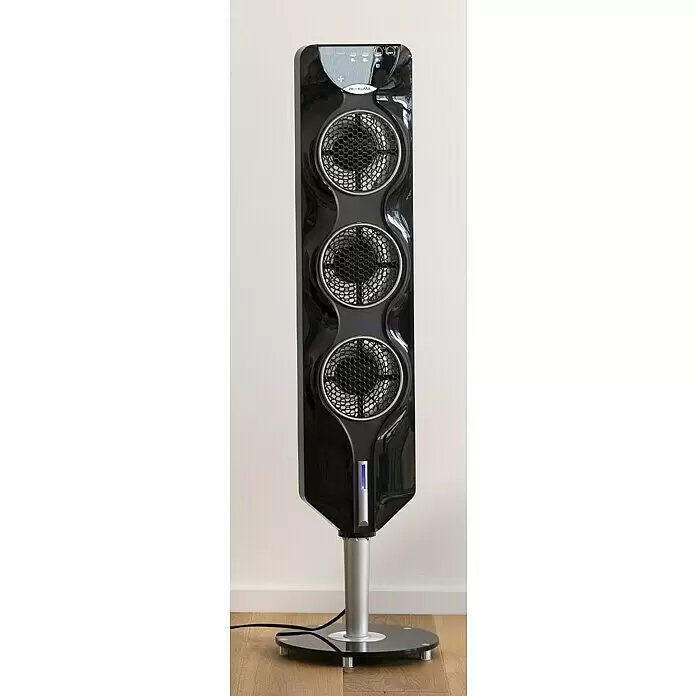 Proklima Turmventilator - Schwarz, 112,4 cm - Bildausschnitt