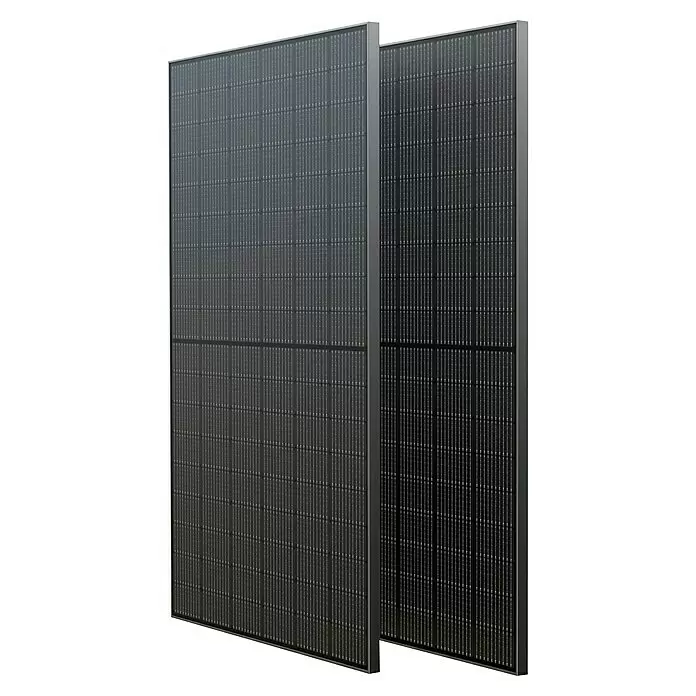 EcoFlow Solarmodul-Set Full Black - 0% MwSt. (gem. § 12 Abs. 3 UStG)800 W, L x B x H: 172 x 113 x 3,5 cm, Wirkungsgrad Solarzelle: 23 %