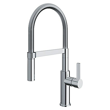 Speakman Commander Schwanenhals-Waschtischarmatur – Poliertes Chrom, Mit 20,3 Cm Deckplatte, Aus Messing