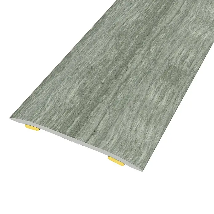 Baglinox Junta de transición Hampstead - 37 mm x 90 cm, Pegado - Tira de transición laminada gris con fácil instalación para una transición perfecta entre diferentes revestimientos de suelo.