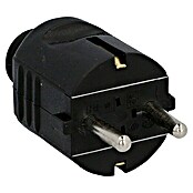 UniTEC Schutzkontaktstecker (Schwarz, 250 V) | BAUHAUS