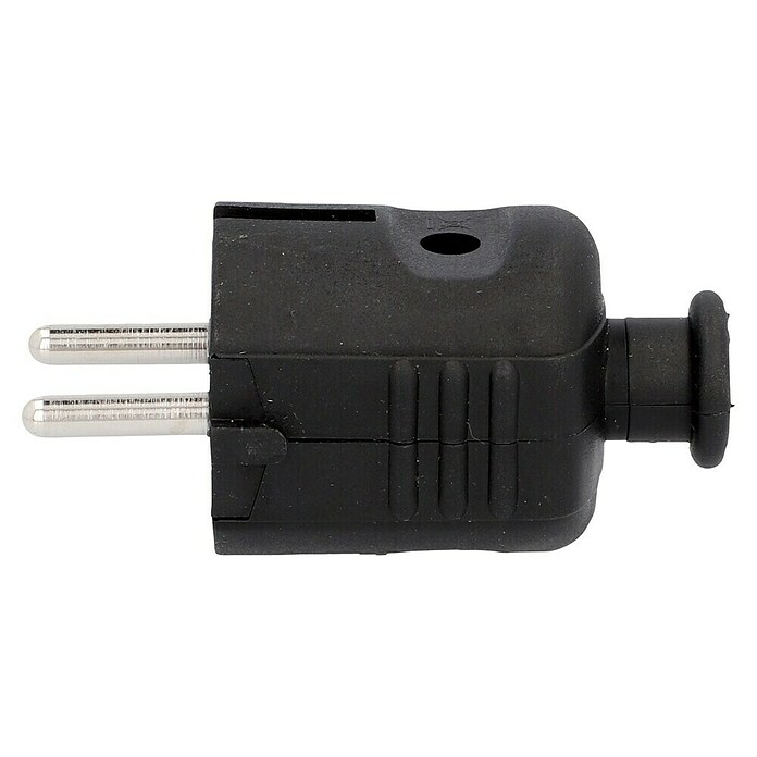 UniTEC Schutzkontaktstecker (Schwarz, 250 V) | BAUHAUS
