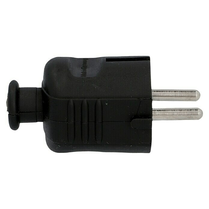 UniTEC Schutzkontaktstecker (Schwarz, 250 V) | BAUHAUS
