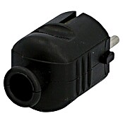UniTEC Schutzkontaktstecker (Schwarz, 250 V) | BAUHAUS