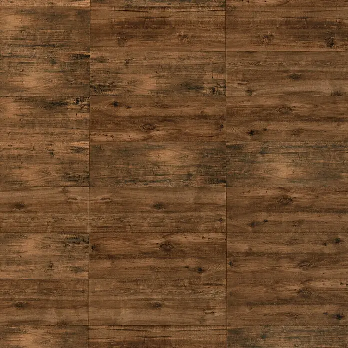 Esterno 20 T by Palazzo Terrassenfliese Harmonie - 40 x 120 x 2 cm, Zeder, Matt - Detailaufnahme einer Holzfußbodenoberfläche, die die Textur und Maserung des Holzes hervorhebt. Die warmen Brauntöne und die sichtbaren Holzmerkmale verleihen dem Boden Charakter.