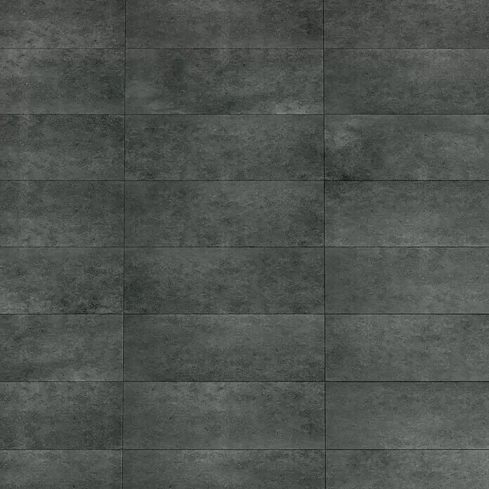 Esterno 20 T by Palazzo Terrassenfliese Basalt40 x 120 x 2 cm, Schwarz, Matt