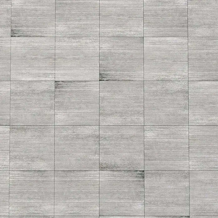 Terrassenfliese Garden Grey Struktur - 59,7 x 59,7 x 2 cm, Grau, Matt - Graue Fliesen mit horizontalen Streifen und einer dezenten Maserung, die eine moderne und stilvolle Boden- oder Wandgestaltung ermöglichen.