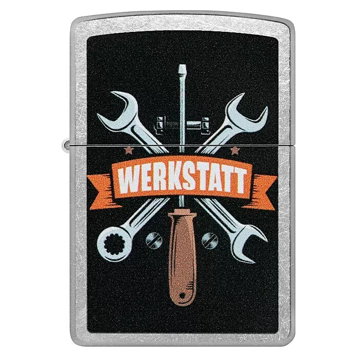 Zippo Sturmfeuerzeug Classic Street Chrome™Werkstatt