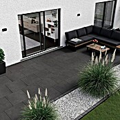 Marazzi Terrassenfliese Esterno 20T Basalt (60 x 60 x 2 cm, Schwarz, Matt) | BAUHAUS