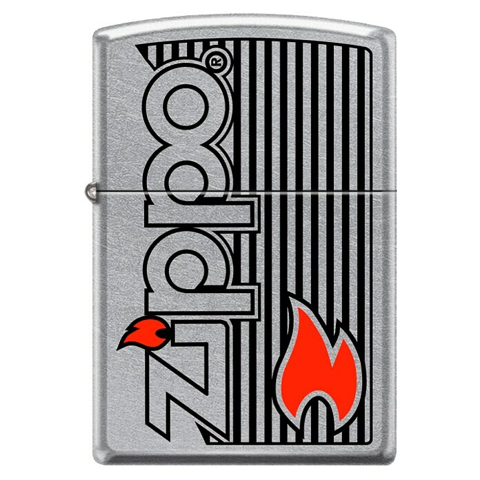 Zippo Sturmfeuerzeug Classic Street Chrome™ (Flamme) | BAUHAUS