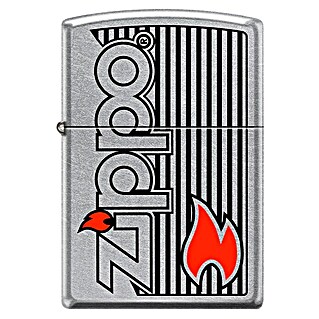 Zippo Sturmfeuerzeug Classic Street Chrome™ (Flamme)