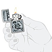 Zippo Sturmfeuerzeug Classic Street Chrome™ (Klempner, Einfarbig) | BAUHAUS