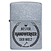 Zippo Sturmfeuerzeug Classic Street Chrome™ (Bester Handwerker) | BAUHAUS