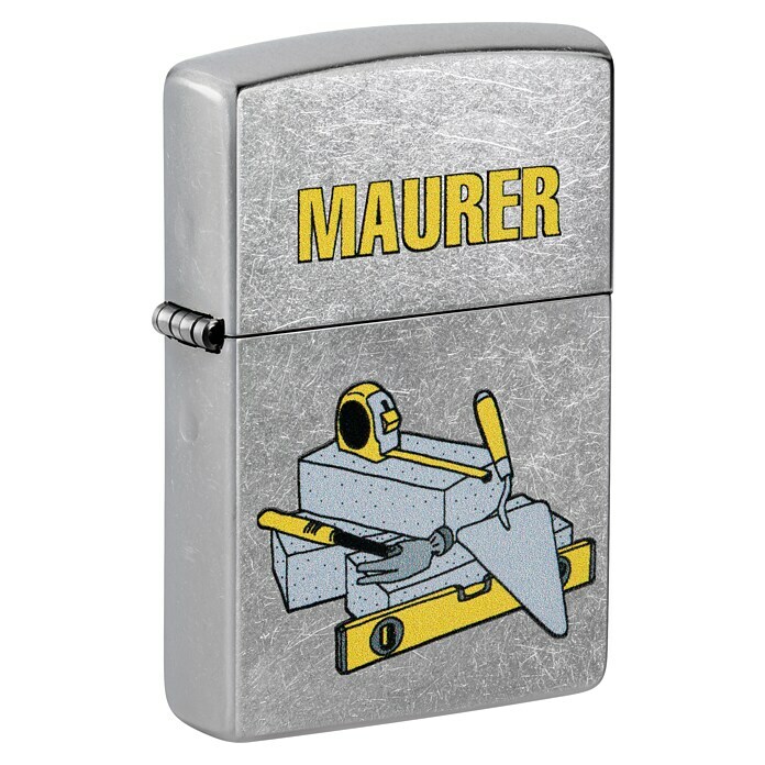 Zippo Sturmfeuerzeug Classic Street Chrome™ (Maurer) | BAUHAUS