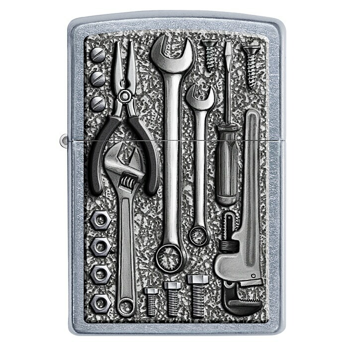 Zippo Sturmfeuerzeug Classic Street Chrome™ (Toolbox) | BAUHAUS