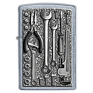 Zippo Sturmfeuerzeug Classic Street Chrome™ (Toolbox)