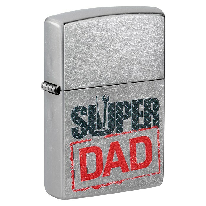 Zippo Sturmfeuerzeug Classic Street Chrome™ (Super Dad) | BAUHAUS