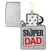 Zippo Sturmfeuerzeug Classic Street Chrome™ (Super Dad) | BAUHAUS