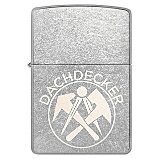 Zippo Sturmfeuerzeug Classic Street Chrome™ (Dachdecker)