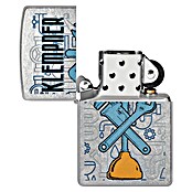 Zippo Sturmfeuerzeug Classic Street Chrome™ (Klempner, Mehrfarbig) | BAUHAUS