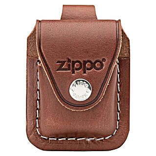 Zippo Gürteltasche (Passend für: Zippo Sturmfeuerzeuge Classic Street Chrome™, Schlaufe, Braun)