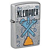 Zippo Sturmfeuerzeug Classic Street Chrome™ (Klempner, Mehrfarbig) | BAUHAUS