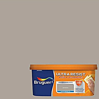 Bruguer Ultra Resist Pintura para paredes (Gris bronce, 4 l, Mate)