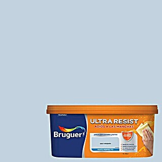 Bruguer Ultra Resist Pintura para paredes (Azul claro, 4 l, Mate)