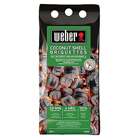 Weber Briquetas de barbacoa (2 kg)