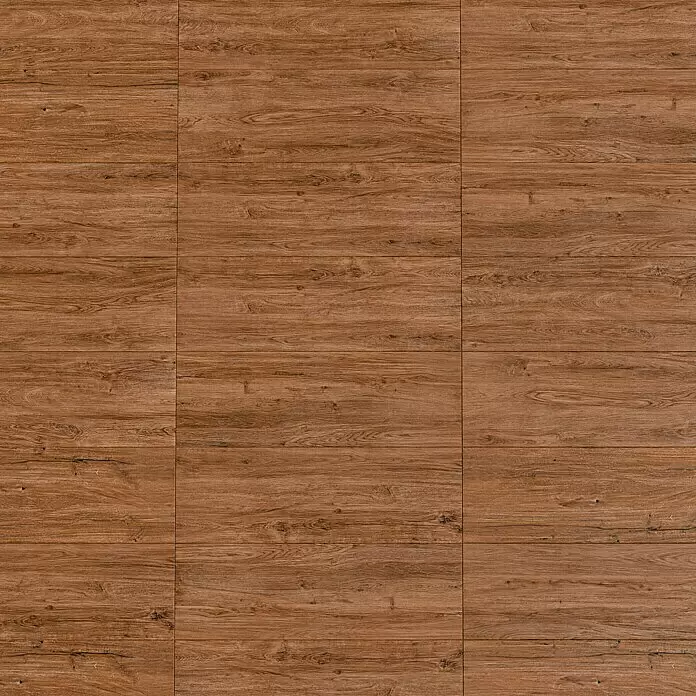 Marazzi Terrassenfliese Esterno 20T Woodliving Scuro - 40 x 120 x 2 cm, Braun, Matt - Braune Holzoptik-Bodenfliesen mit natürlicher Maserung.