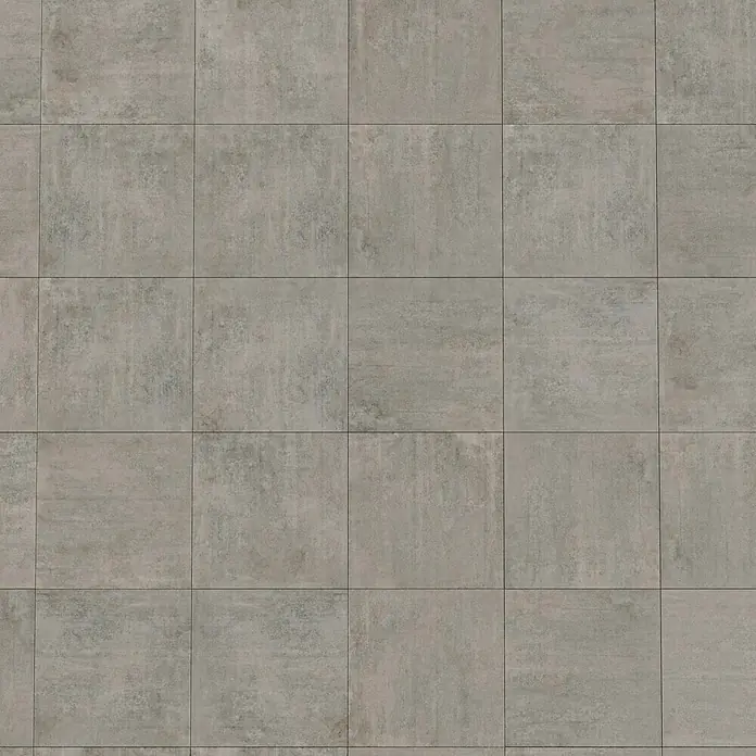 Terrassenfliese Garden Grey - 60 x 60 x 2 cm, Grau, Matt - Quadratische Betonfliesen mit matter Oberfläche in Grau. Perfekt für moderne Innenräume, robust und stilvoll.