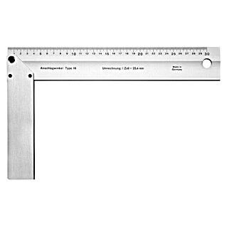 Scala Anschlagwinkel (Länge: 100 cm, Breite: 40 cm, Ausstattung: Zentimeterskala)