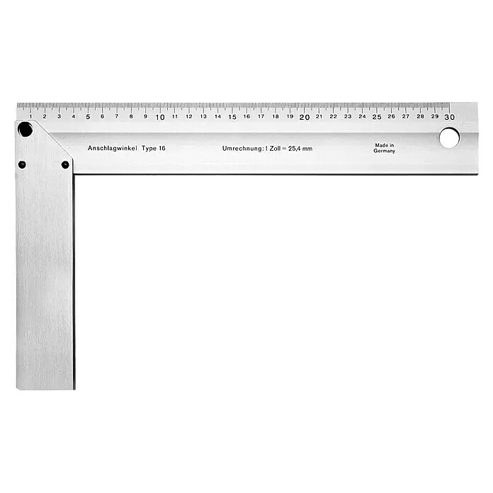Scala AnschlagwinkelLänge: 100 cm, Breite: 40 cm, Ausstattung: Zentimeterskala