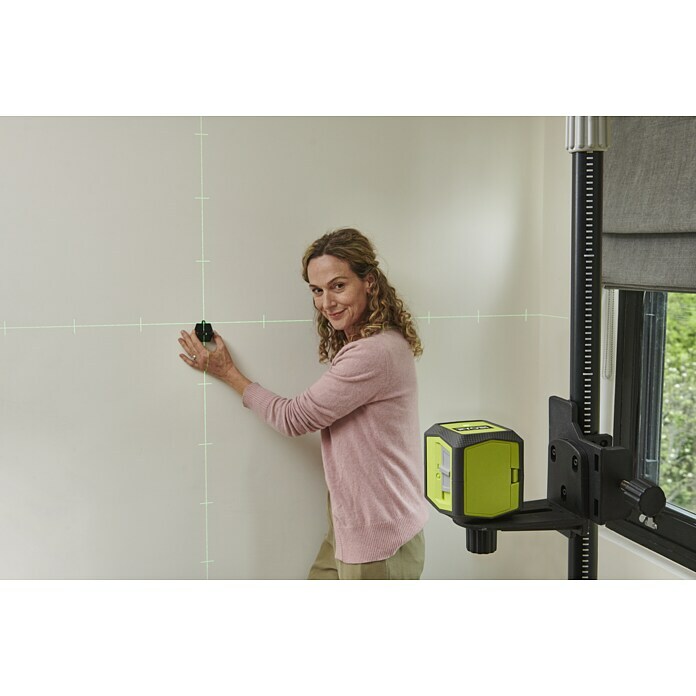 Ryobi Kreuzlinienlaser RBCLLG2 mit Skalamarkierung (Max. Arbeitsbereich: 15 m) | BAUHAUS