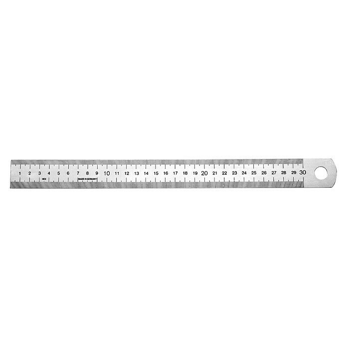 Scala Maßstab INOX (Länge: 30 cm, Breite: 3 cm) | BAUHAUS