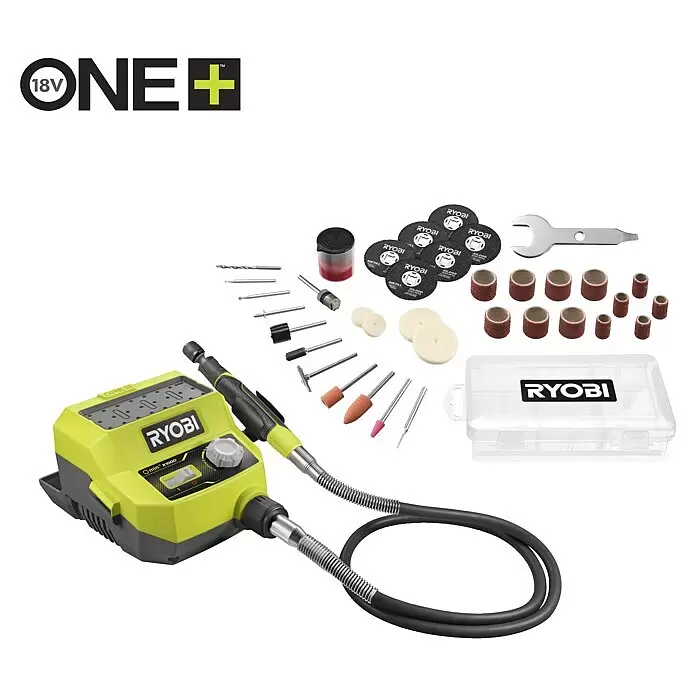 Ryobi ONE+ Akku-Multifunktionswerkzeug RRTS18-0A3518 V, Ohne Akku, Leerlaufdrehzahl: 2.600 U/min - 35.000 U/min