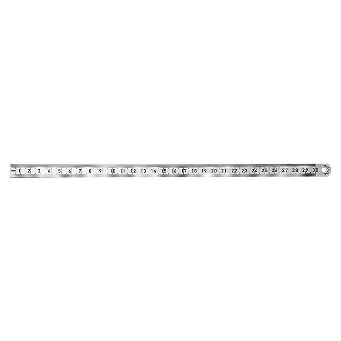 Scala Maßstab INOX (Länge: 20 cm, Breite: 1,3 cm) | BAUHAUS