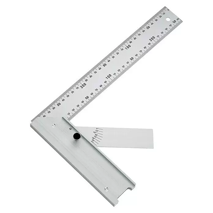 Scala Schreinerwinkel - Länge: 30 cm, Winkel: 5 ° - 45 ° - Vorderansicht
