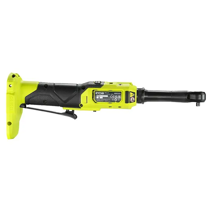 Ryobi ONE+HP Akku-Ratschenschrauber RRW1814X-0 - 18 V, Ohne Akku, ¼″, 60 Nm - Akku-Ratschenschlüssel von Ryobi, gelb und schwarz, für verschiedene Schraubarbeiten. Ideal für Werkstatt und Baustelle.