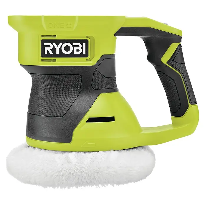 Ryobi ONE+ Akku-Poliermaschine RBP18150-0 - Ohne Akku, Leerlaufdrehzahl: 1.500 U/min - 4.500 U/min - Ryobi Poliermaschine mit Akku. Ideal für die Autopflege, um Lackoberflächen zu polieren und ihnen neuen Glanz zu verleihen.