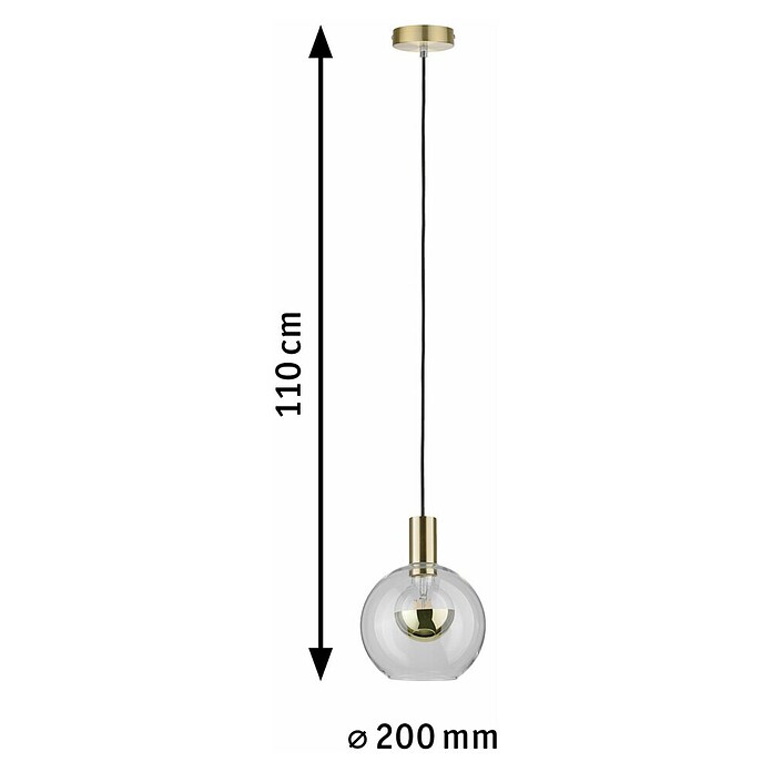 Paulmann Esben Viseća svjetiljka (20 W, null, Visina: 110 cm)