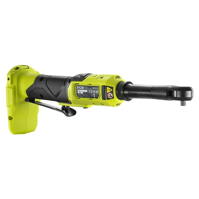 Ryobi ONE+HP Akku-Ratschenschrauber RRW1814X-0 - 18 V, Ohne Akku, ¼″, 60 Nm - Akku-Ratschenschlüssel RRW1814X von Ryobi mit 18 V für Schraubarbeiten mit einem Drehmoment von 0–230 Nm und einer Drehzahl von 600 U/min.