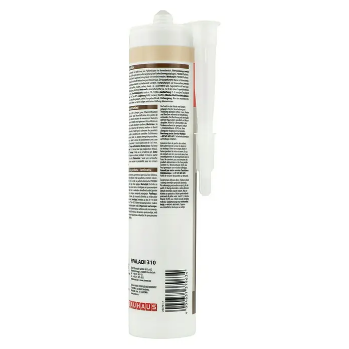 Probau Parkett-Laminat-Fugendicht - Ahorn, 310 ml - PPALADI 310 Fugendichtstoff für Parkett und Laminat. Zum Abdichten von Parkettfugen im Innenbereich.