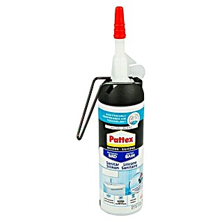 Pattex Sanitär-Silikon Dusche&Bad (Weiß, 100 ml, Gebrauchsfertig)