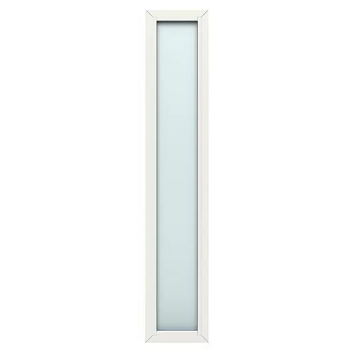 Gerda Seitenteil Altus Kyoto - 40 x 210 cm, Verkehrsweiß, Sandgestrahlt - Vorderansicht