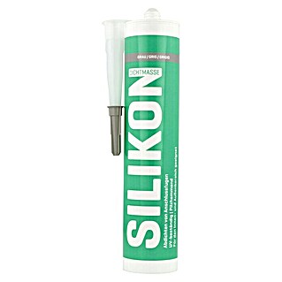 Siliconenkit (Grijs, 300 ml)