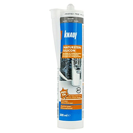 Knauf Naturstein-Silikon (Basalt, 300 ml)