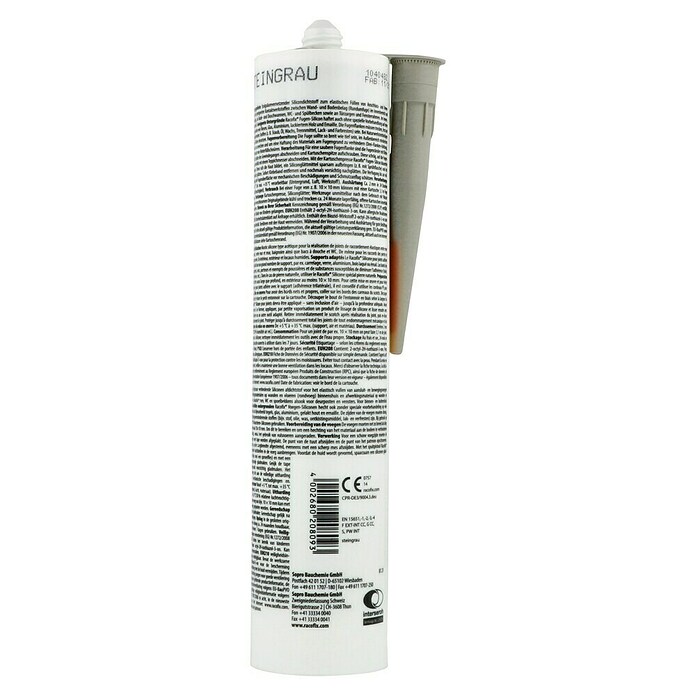 Racofix Fugen-Silikon (Steingrau, 310 ml)